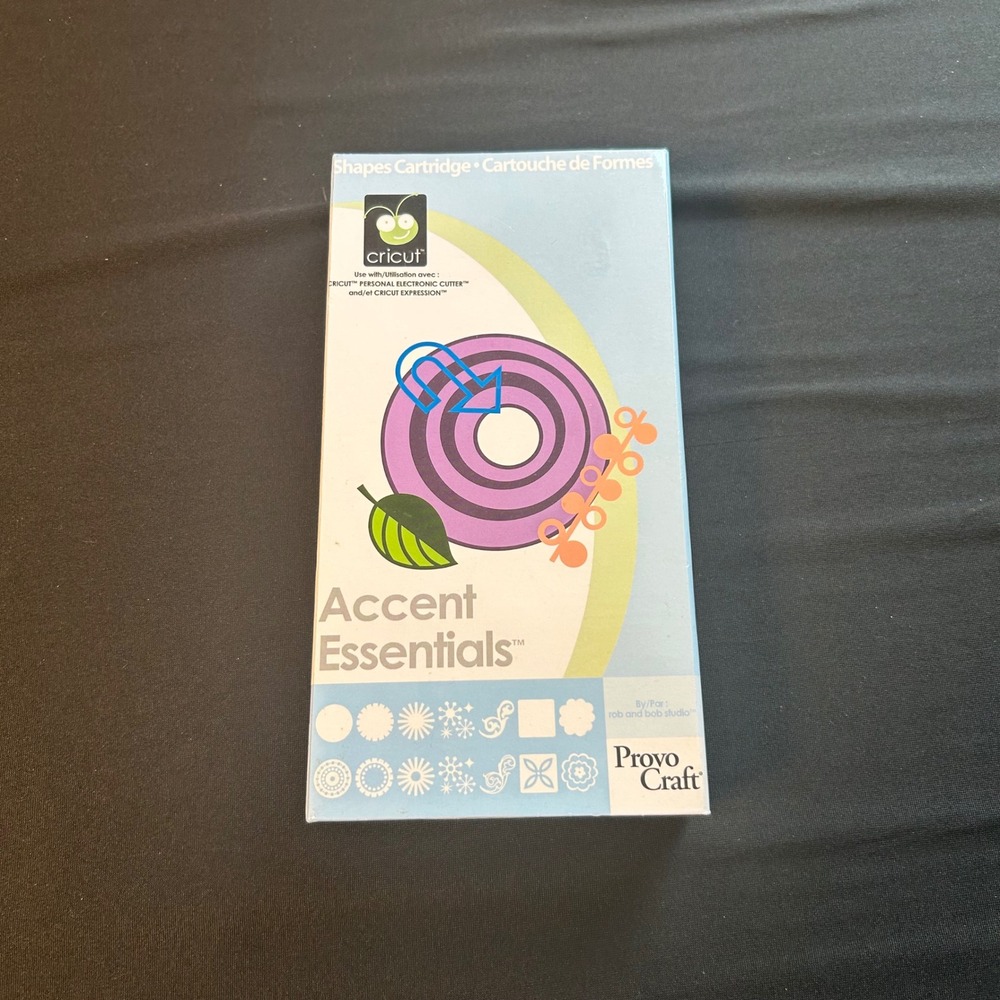 Cricut electronic cutter Accent Essentials cartridge Link Status Unknown